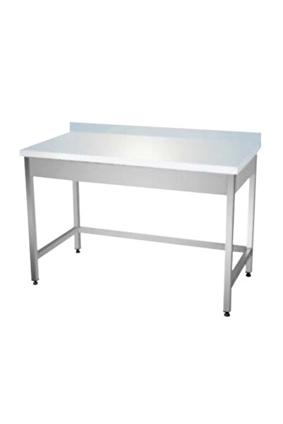 Pimak Polietilen Tablalı Tezgah - Taban Raflı 120 x 60 x 85 (cm)