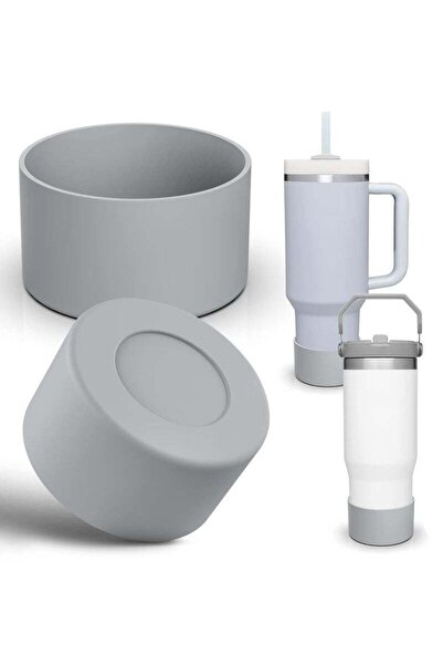 Generic RTYY 2 pack Silicone Boot For Stanley Quencher Tumbler 30 oz 40 oz, Bottom Boot for Stanley IceFlow