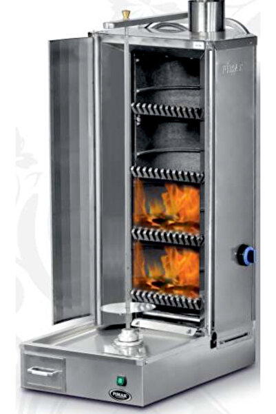 Pimak Lav Taşlı Döner Makinesi 3 Radyan Alttan Motorlu