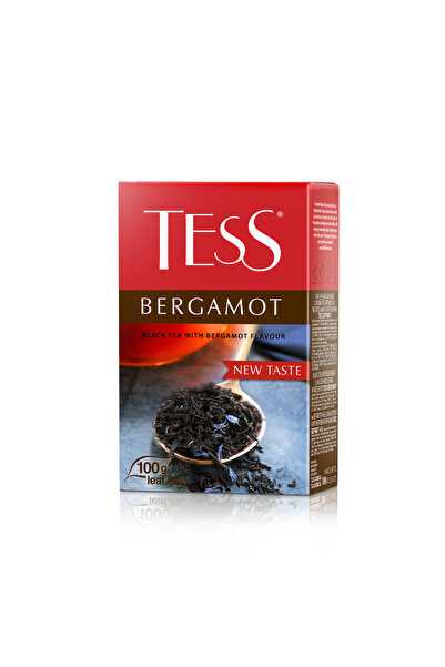 Tess BLACK TEA - With BERGAMOT flavoring, برغموت الأسود بنكهة البرغموت والمكونات العشبية
