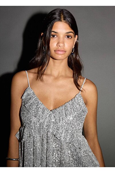 Mango Teen Payetli bluz