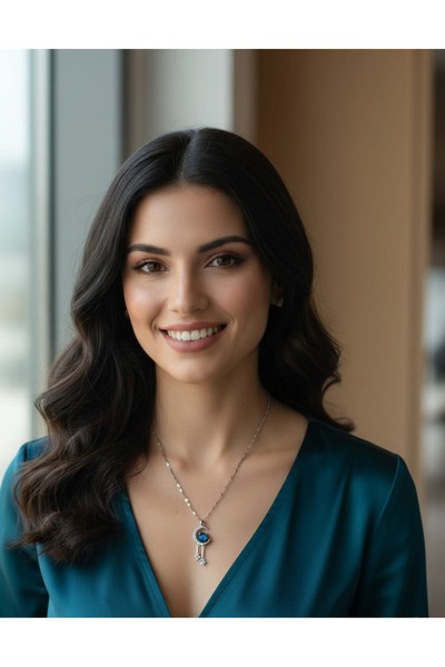 Staınless Ay ve gökyüzü çelik paslanmaz kolye