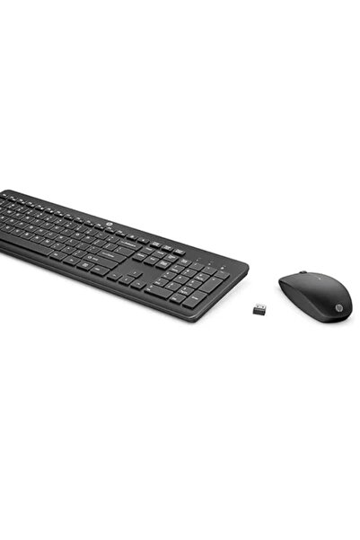 HP Wireless keyboard and mouse combo in white - Modern and slim design - 2.4G connectivity for office and home