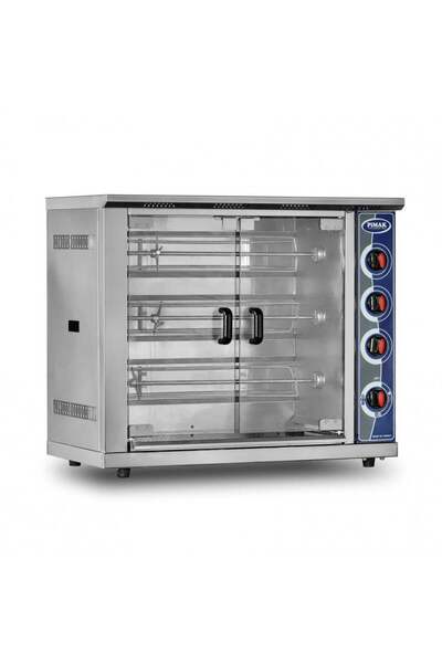 Pimak Dik Tip Piliç Çevirme Makinesi 12 piliç Elektrikli