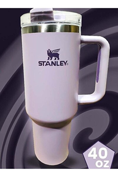 Generic Stanley Stanley 40oz Tumbler Stainless Steel Travel Mug with Reusable Straw BPA Free Eco Friendly a