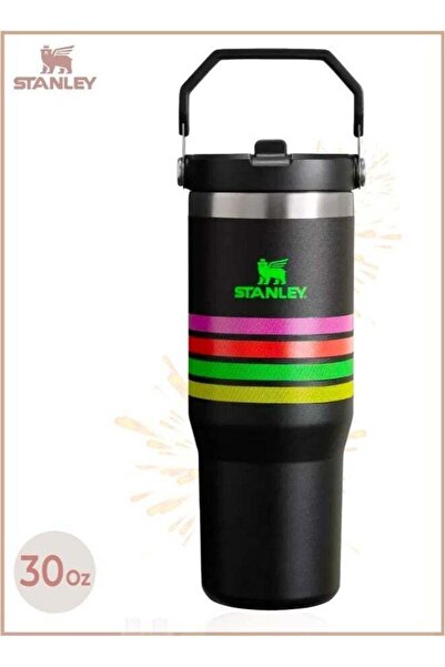 Generic Stanley IceFlow 30oz Stainless Steel Tumbler with Leak-Resistant Lid & Straw â€“ Vacuum Insulated W