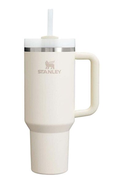 Generic Stanley Quencher H2.0 FlowStateâ„¢ Tumbler 40oz â€“ Cream 2.0 â€“ Stainless Steel Vacuum Insulated
