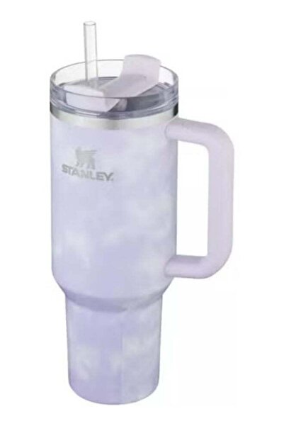 Generic Stanley Adventure 40oz Stainless Steel Quencher Tumbler â€“ Wisteria Tie Dye Design â€“ Leak-Resist