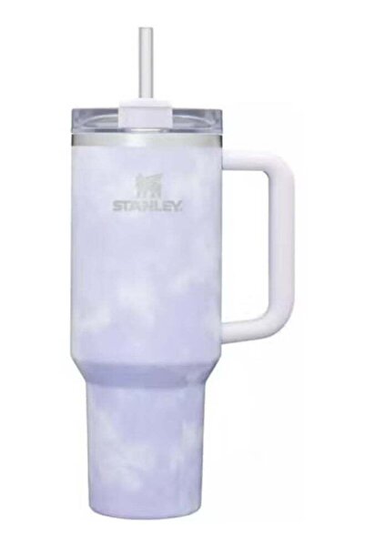 Generic Stanley Adventure 40oz Stainless Steel Quencher Tumbler â€“ Wisteria Tie Dye | Double Wall Vacuum I