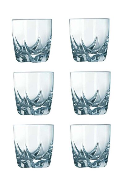 Generic Luminarc Lisbonne Old Fashion Tumbler Set of 6 - 300ml, Glass, Transparent, Dishwasher Safe