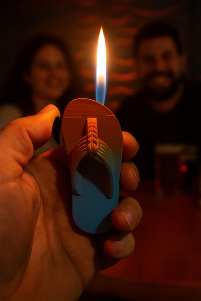 KdrElektronik Renkli ve Orijinal! Plaj Terliği (Flip Flop) Şeklinde Çakmak - Koleksiyonluk Hediye gazlı çakmak