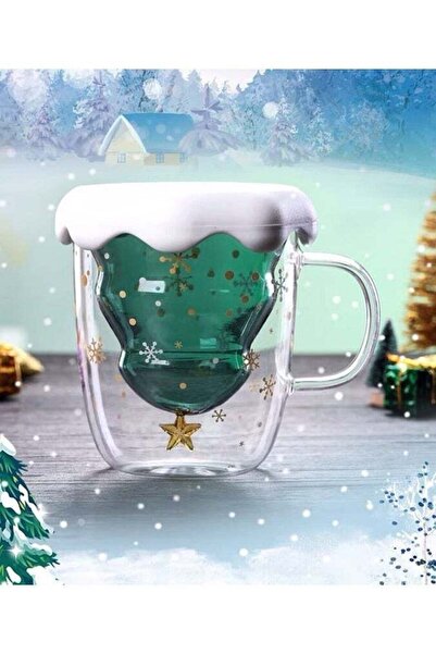 Generic JAYATO Heat-resistant double-layer glass water cups with handles, milk cups, office coffee cups, Ch