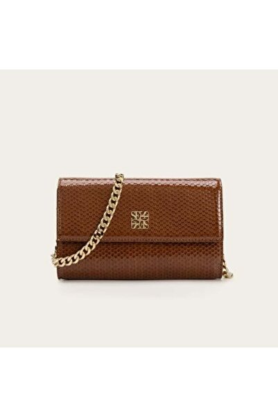 Un Stylish and high-quality brown women's handbag
