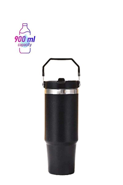 Generic ELTRAZONE 900ml Stainless Steel Leak-Proof Travel Tumbler Mug â€“ Double Wall Vacuum Insulated Sipp