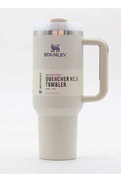 Generic Stanley Quencher Stainless Steel Vacuum Insulated Tumbler with Lid and Straw for Water, Iced Tea or