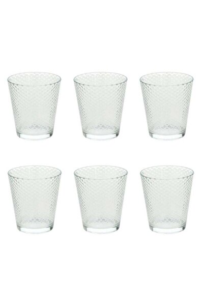 Generic Tognana Tognana Golf 6-Piece 340ml Tumblers â€“ Elegant Glasses for Water, Juice & Cold Beverages,