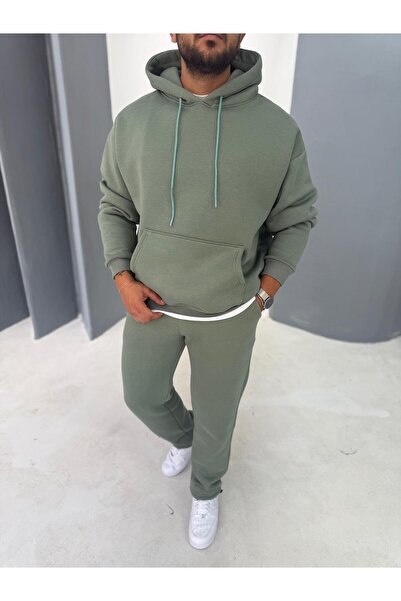 Baycombine35 3 Thread Premium Quality Sweatshirt-Sweatpants 2-Piece Set