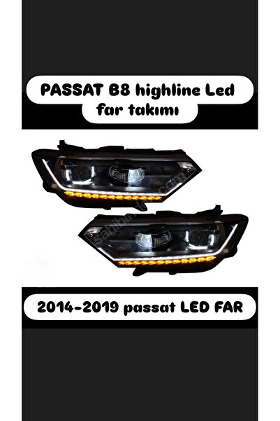 Bosch Passat b8 highline Led far takımı