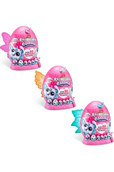 GIOCHI PREZIOSI Rainbocorns Eggzania Fairy Peluş Sürpriz Paket RAR30000