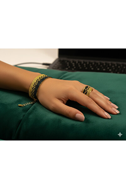 bitangosu Miyuki Sparkle - Handmade Set Carrying Courage and Elegance Is an Independent, Custom Piece.