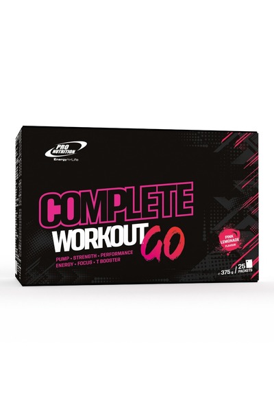 Pro Nutrition Complete Workout GO-Pink lemonade-Cutie-25 plicuri x 15g