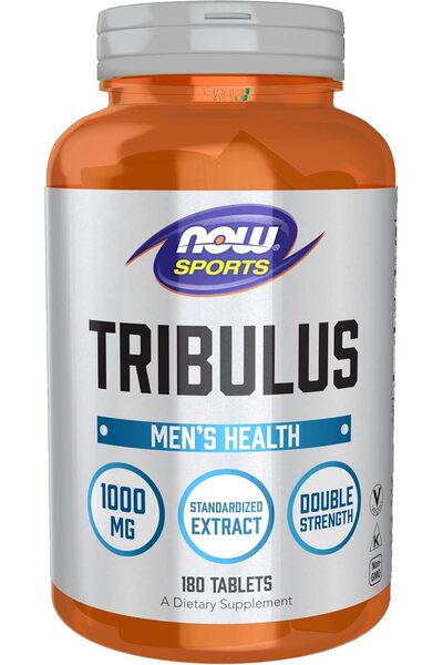 Now Foods Sports Nutrition, Tribulus terrestris 1,000 mg, Double Strength, Men's Health, 180 Tablet