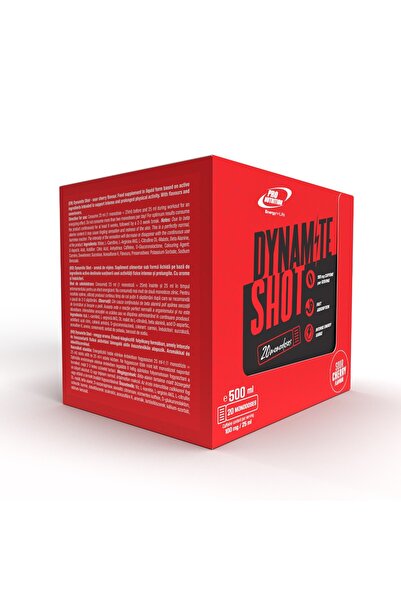 Pro Nutrition Dynamite Shot Sour Cherry 20 monodoze x 25 ml