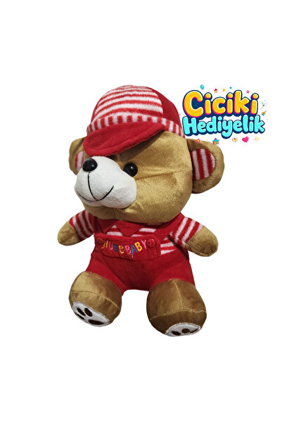 ciciki hediyelik Plush Teddy Bear with Dress Plush Hugs Baby Teddy Bear Plush Large Size 38 cm