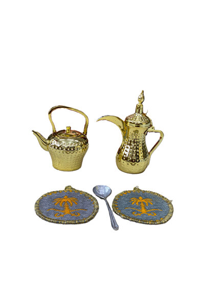 Generic Copper dallah, Syrian-made, tea pot