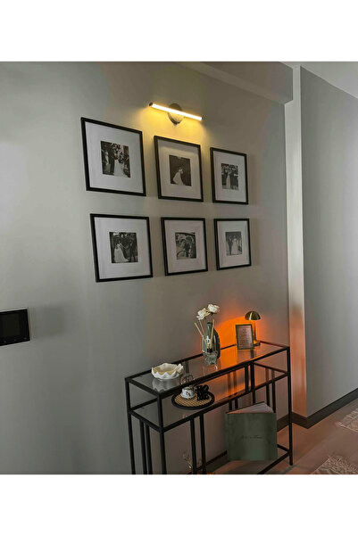 HF DESIGNER Resim Aplik Modern Kablosuz PİLLİ YAPIŞKANLI Premium Led Aplik