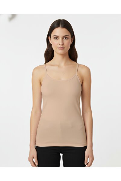 PYAAR Women's Thin Strap Skin Undershirt