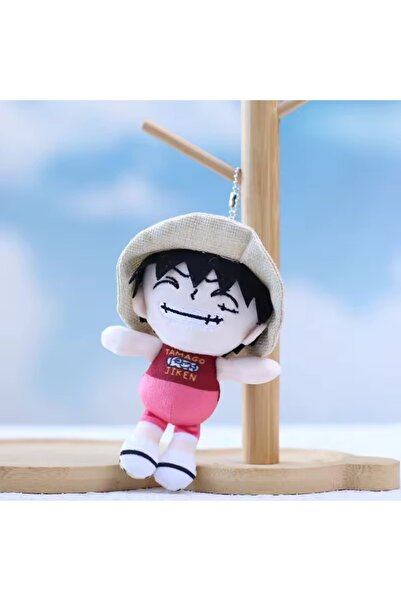 synshop Monkey D. Luffy One Piece Anime Manga Plush Toy Bag Ornament Carm Keychain Gift