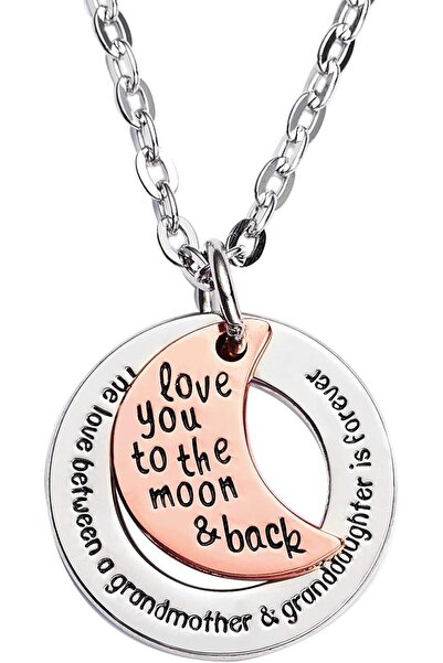 LParkin Grandmother/granddaughter pendant necklace