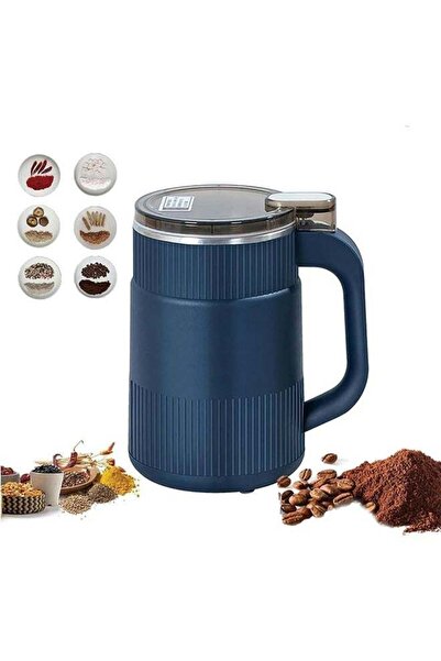 TheMohrim Generic Household Small Powder Grinding Machine, Multifunctional Grinder (Blue)