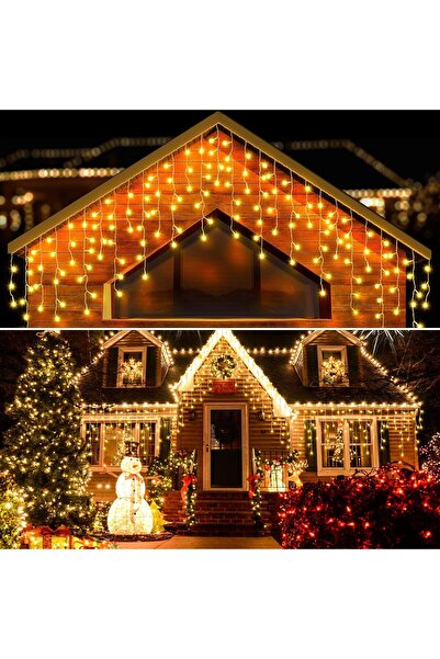 MARYALEX Instalatie luminoasa de Craciun 22,5 m ,ext/interior, tip perdea de ...