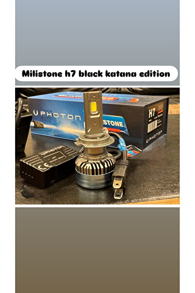 Bosch Milistone h7 black katana edition Led takım