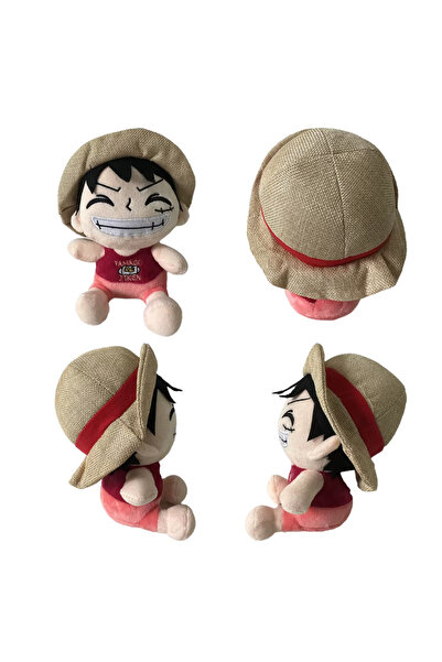synshop Monkey D. Luffy One Piece Tony Chopper Anime Manga Plush Toy Bag Ornament Charm Keychain Gift