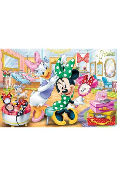 Trefl Puzzle Disney Minnie Mouse v salonu krásy, 100 dílků