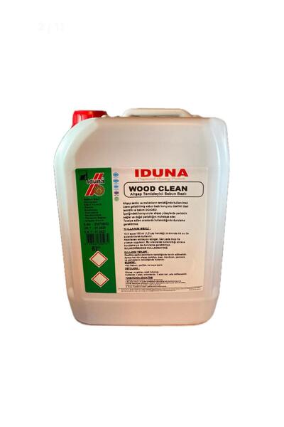 Wood Clean Antistatik Etkili Sabun Bazlı Ahşap Temizleme Ürünü 5 L