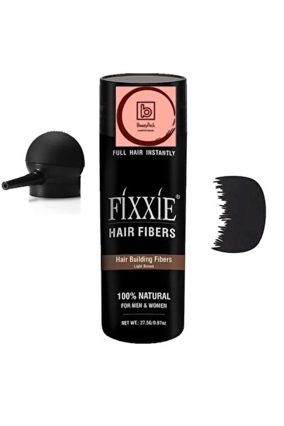 beauty pack FIXXIE Fibre de păr pentru păr subțire, pachet de pudră cu aplica...