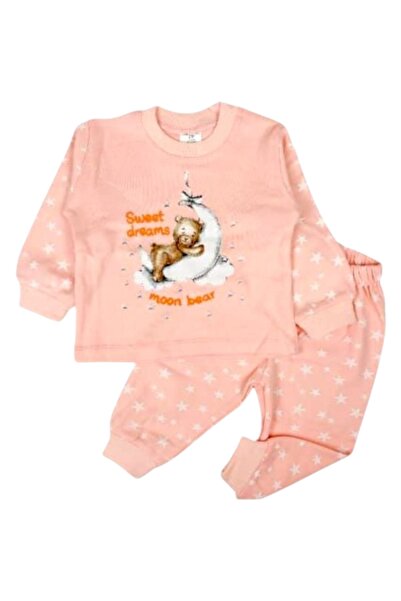 Buqete Moon Bear Printed Girls' Set