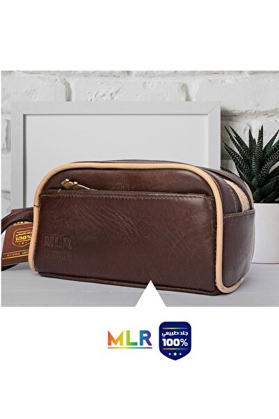 MLR Handbag - Genuine Sheep (Lamb) Leather, Brown