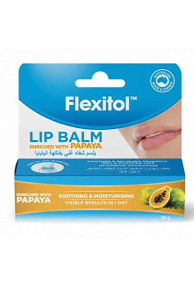 FLEXITOL مرطب الشفاه المدعم بالبابايا