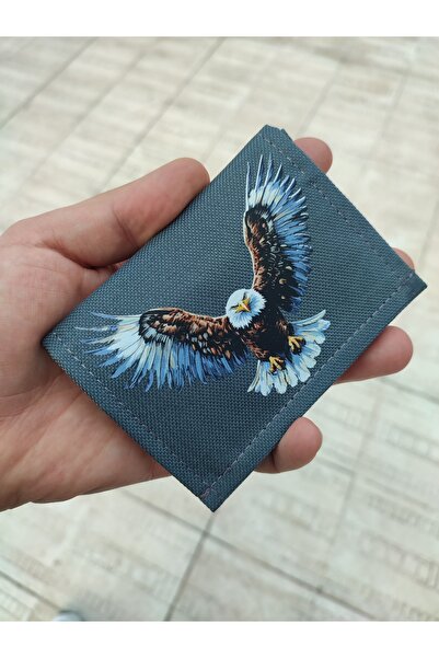 JANJAN Спортивний гаманець Гаманець унісекс на липучці, застібка-блискавка, кільце для ключів, відділення для монет, тканинний гаманець