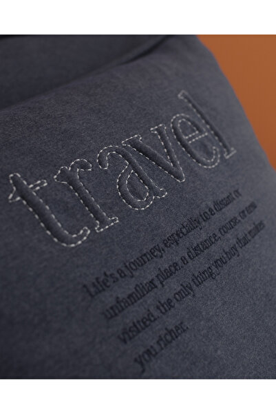 Madame Coco Bobigny Supersoft Çift Kişilik Comforter Set - Indigo