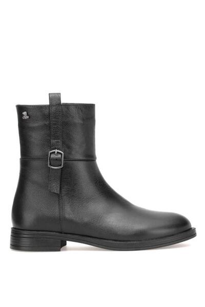 Venüs 2552701K DÜZ TOPUK KLASİK DERİ KADIN BOT