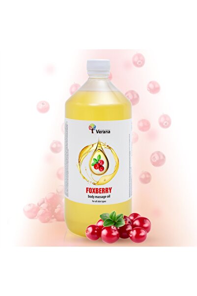 Verana Масажно масло за тяло с червена боровинка