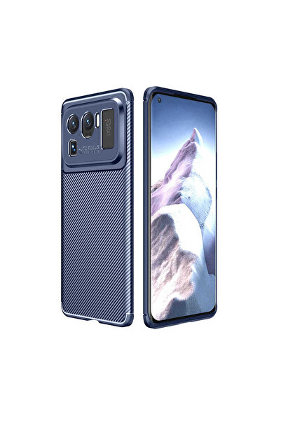 zore غطاء حماية من السيليكون لهاتف Mi 11 Ultra من JoieCreatif - أزرق داكن