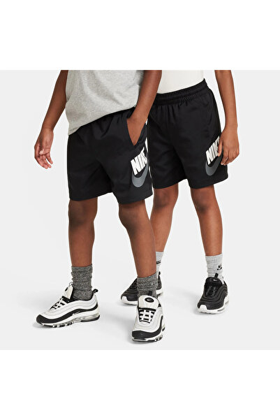 Nike Sportswear Woven Çocuk Siyah Şort