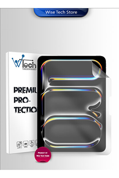 Wtech Apple iPad Pro 11 5G 2025 (M5) 11 inch Premium Hydrogel Film Thin and Flexible - Clear